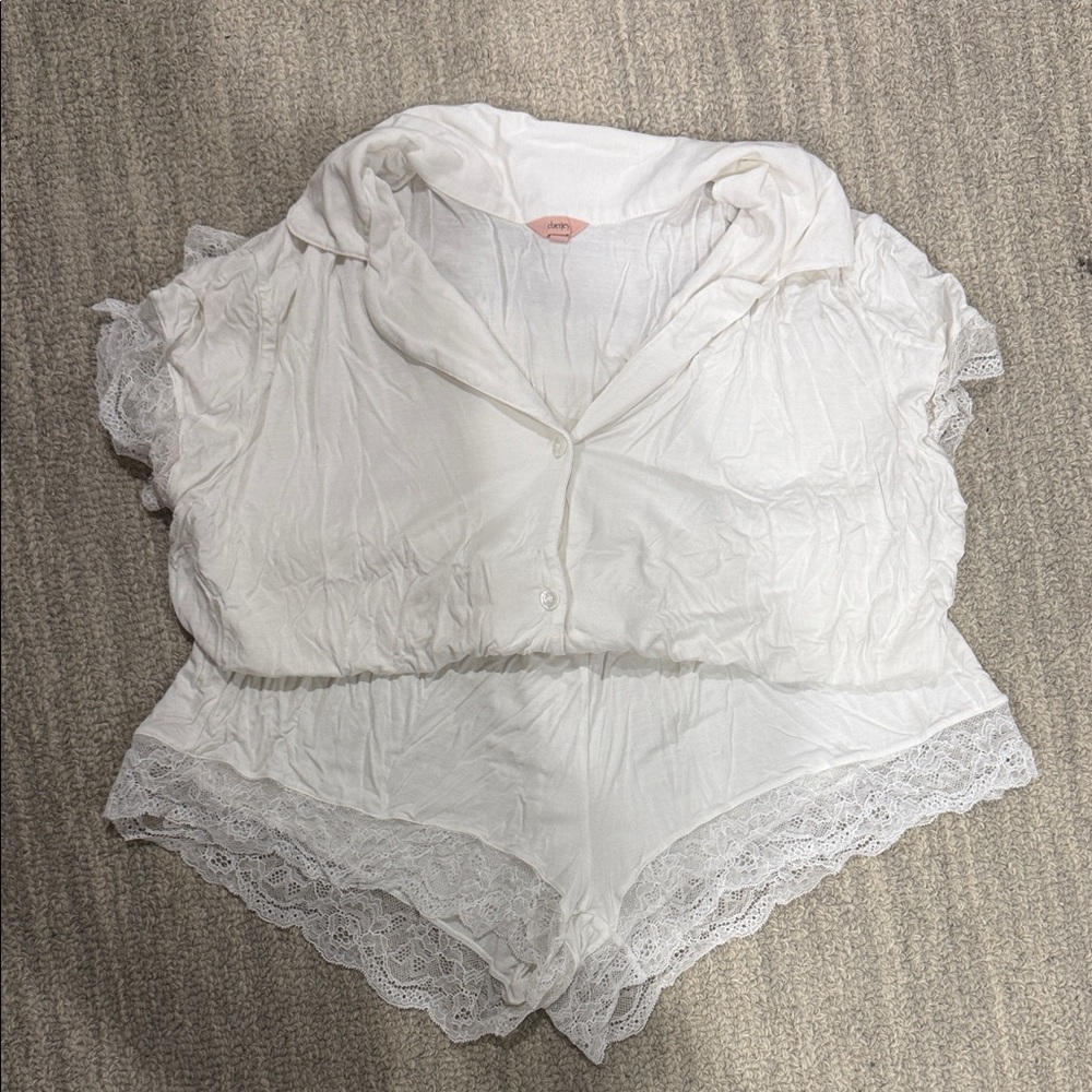 Eberjey Malou Lace PJ Set